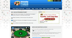 Desktop Screenshot of outstandingpoker.com